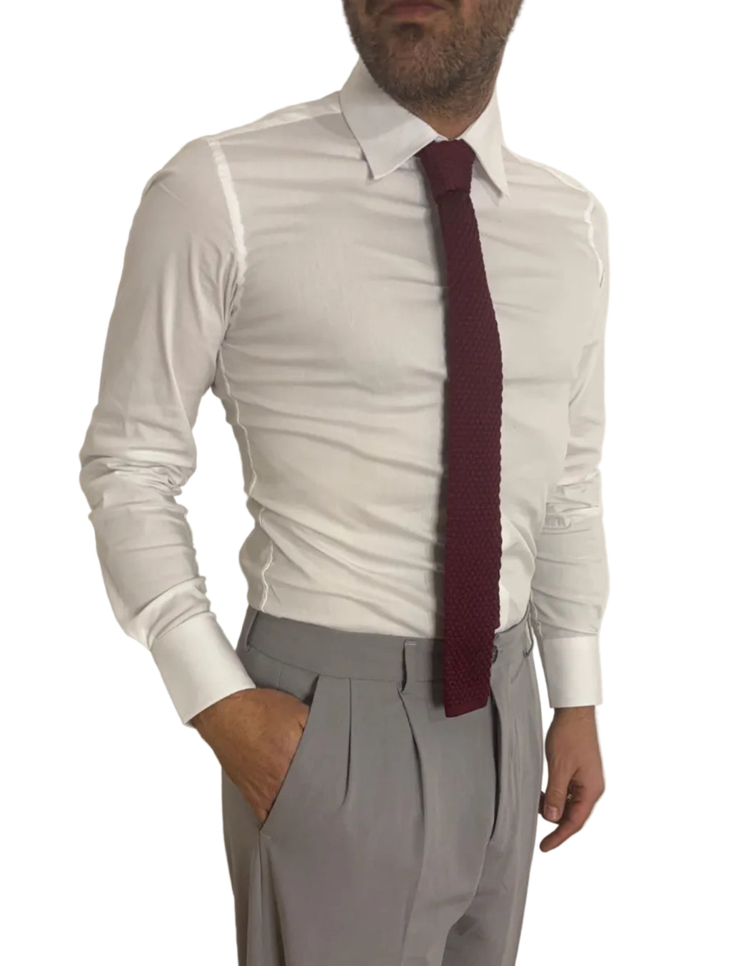 Camicia Slim fit white