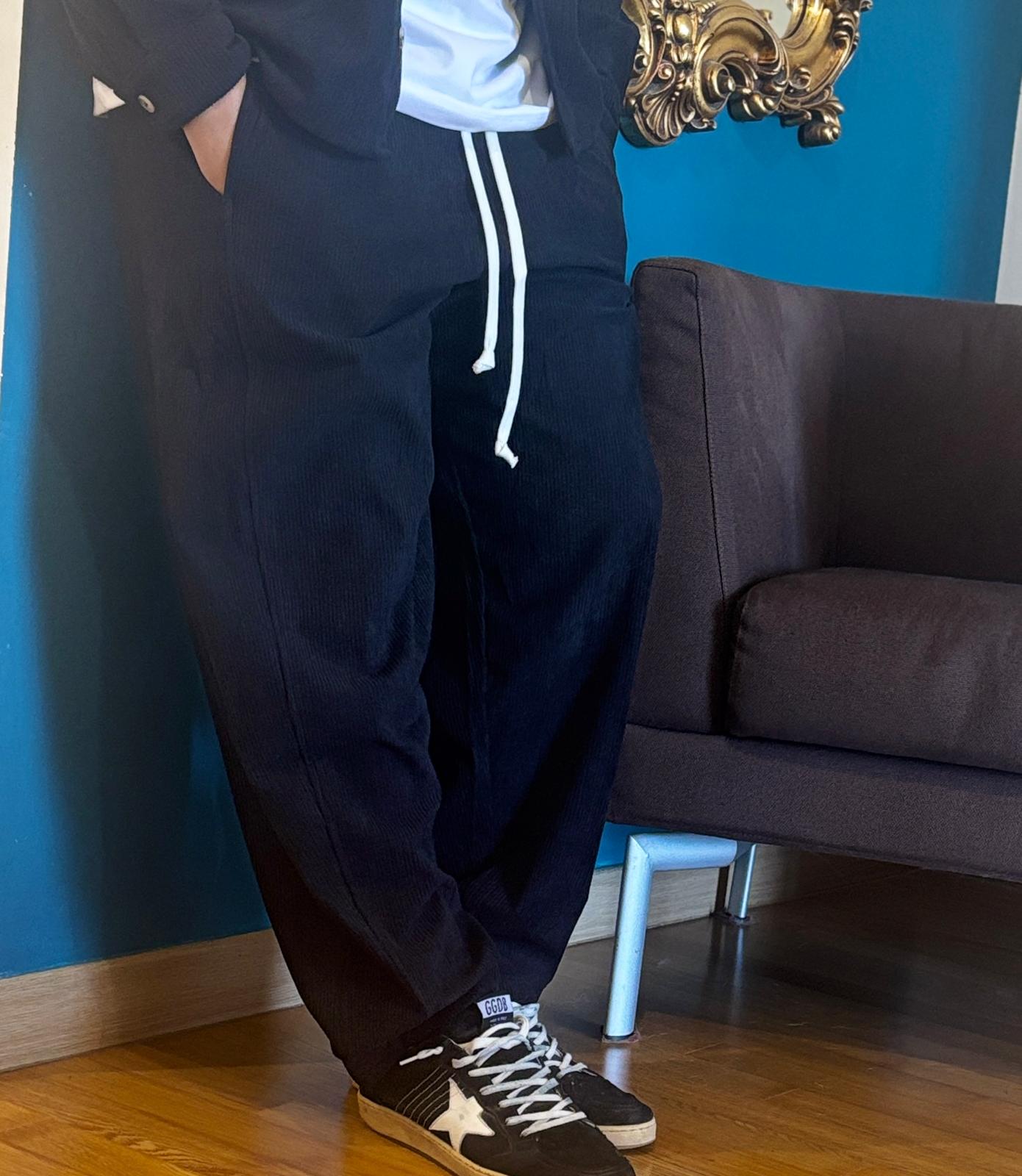 Bla PantaLa Velluto Black