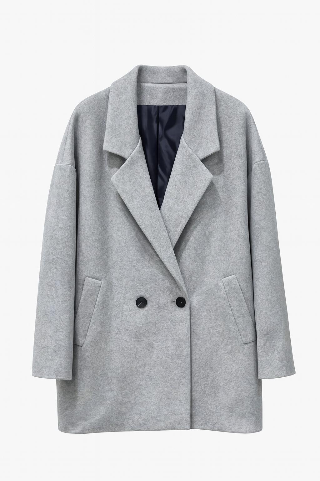 Cappotto DP 2 Bottoni Gray