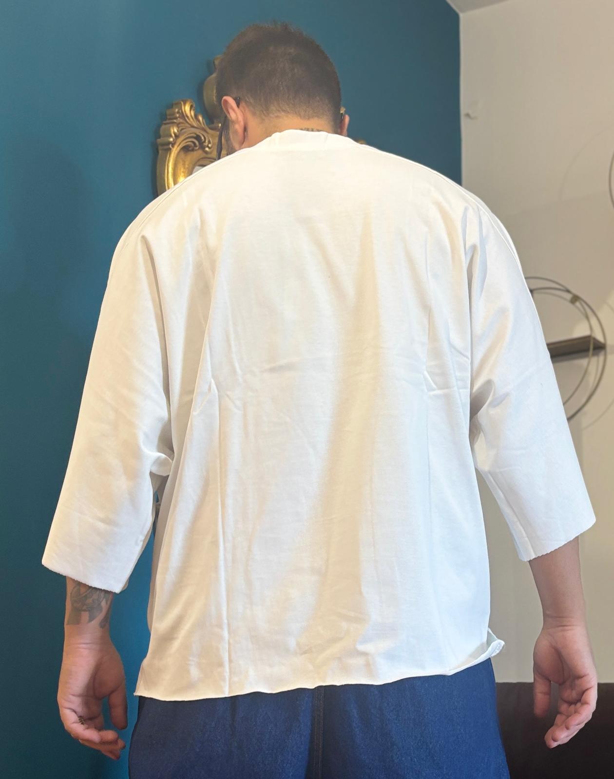 T-Shirt Over Taglio Vivo